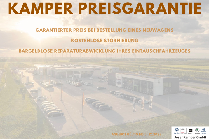 Kamper Preisgarantie